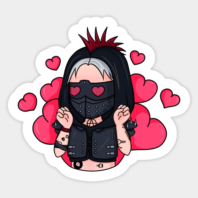 Cute Wrench Sticker by Purplehate